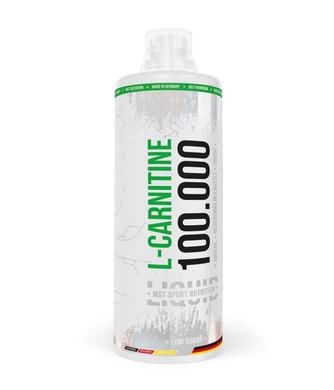 Л-карнитин, L-Carnitine Zero 100 000, MST Nutrition, 1 л - фото
