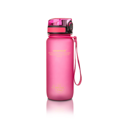 Пляшка для води, рожева, UZspace, 650 мл - фото
