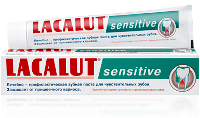 Зубная паста "Лакалут-сенсетив", Lacalut, 50мл - фото