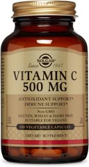 Вітамін В6, Vitamin B6, Solgar, 100 мг, 100 вегетаріанських капсул - фото