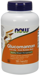 Глюкоманнан, Glucomannan, Now Foods, 575 мг, 180 капсул - фото