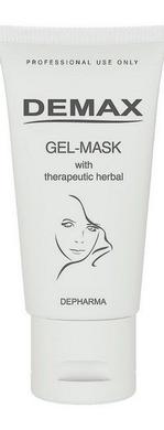 Гель-маска с лечебными экстрактами и гиалуроновой кислотой, Demax, 150 мл - фото