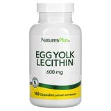 Лецитин яичный, Egg Yolk Lecithin, Nature's Plus, 600 мг, 90 капсул, фото