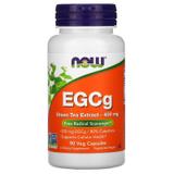 Зеленый чай EGCg (Green Tea), экстракт, Now Foods, 400 мг, 90 капсул, фото