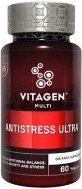 Мультивітамінний комплекс для боротьби зі стресом, Vitagen, 60 таблеток - фото