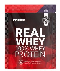Протеин, Real Whey Isolate, дикая ягода, Prozis, 25 г - фото