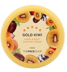 Крем для ухода за кожей рук и тела Gold Kiwi, The Face Shop, 100 мл - фото