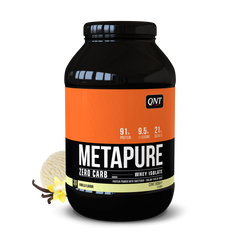 Протеїн, Metapure ZC Isolate, Qnt, смак ваніль, 908 г - фото