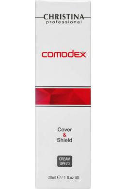 Крем с тонирующим эффектом и SPF 20 Комодекс, Comodex Cover&Shield Cream SPF 20, Christina, 30 мл - фото