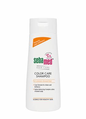 Шампунь для захисту кольору волосся, Sebamed, 200 мл - фото