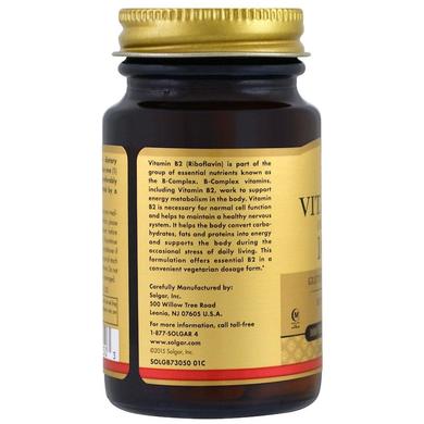 Рибофлавин, Vitamin B2, Solgar, 100 мг, 100 капсул - фото