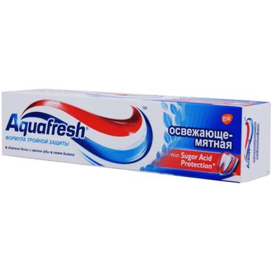 Зубна паста освежающе-м'ятна, Aquafresh, 50 мл - фото