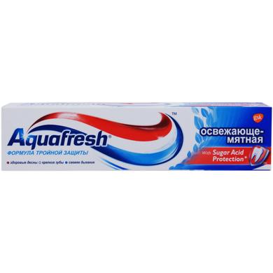 Зубна паста освежающе-м'ятна, Aquafresh, 50 мл - фото
