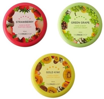 Крем для ухода за кожей рук и тела Gold Kiwi, The Face Shop, 100 мл - фото