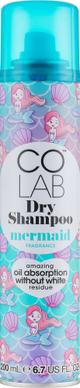 Сухой шампунь с ароматом пачули, Mermaid Dry Shampoo, Colab Original, 200 мл - фото