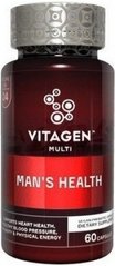 Мультивітамінний комплекс для чоловіків, Vitagen, 60 капсул - фото