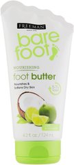 Крем-масло для ніг "Лайм і Кокос", Bare Foot Butter Cream, Freeman, 124 мл - фото