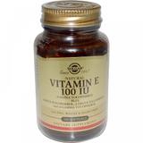 Витамин Е (d-альфа-токоферол), Vitamin E, Solgar, натуральный, 67 мг (100 МЕ), 100 капсул, фото