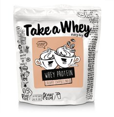 Сироватковий протеїн, Blend, капучино, Take a Whey, 907 г - фото