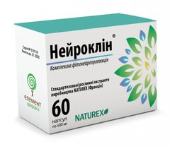 Нейроклин, 400 мг, Naturex, 60 капсул - фото