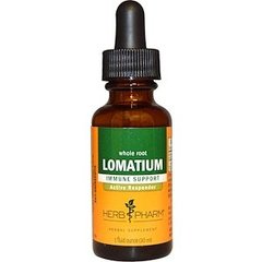 Ломатиум, экстракт корня, Lomatium, Herb Pharm, 30 мл - фото