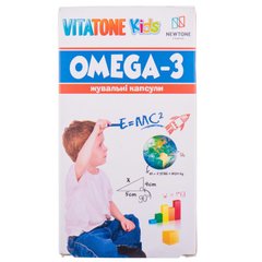 Омега-3 для детей, Vitatone, 30 желатиновых капсул - фото