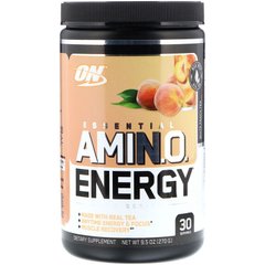 Амінокислотний комплекс, Amino Energy Tea Series, персиковий чай, Optimum Nutrition, 270 гр - фото