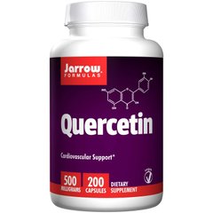 Кверцетин (Quercetin), Jarrow Formulas, 500 мг, 200 капсул - фото