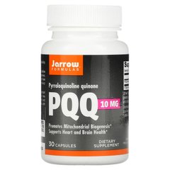 Пирролохинолинхинон, PQQ, Jarrow Formulas, 10 мг, 30 капсул - фото