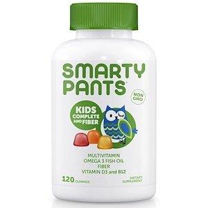Витамины для детей с Омега-3 и витамином D (Kids Complete), SmartyPants, 120шт - фото