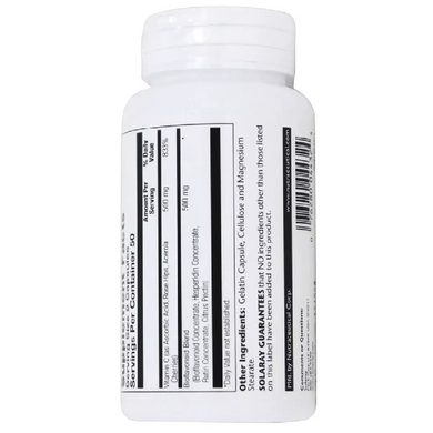 Вітамін C c біофлавоноїдами, Solaray, 1000 мг, 100 капсул - фото