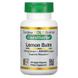 Мелисса, Lemon Balm, California Gold Nutrition, EuroHerbs, 500 мг, 60 капсул, фото – 1