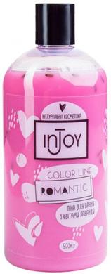 Піна для ванни з кольорами лаванди, Romantic Color Line, InJoy, 500 мл - фото
