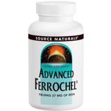Залізо, Advanced Ferrochel, Source Naturals, 180 таблеток, фото