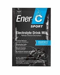 Электролитный напиток, микс ягод, Sport Electrolyte Drink Mix, Ener-C, 1 пакетик - фото