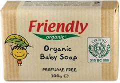 Детское мыло, Baby Soap, Friendly Organic, 100 г - фото