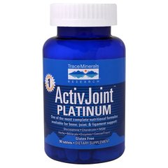 Здоровье суставов, ActivJoint Platinum, Trace Minerals Research, 90 таблеток - фото