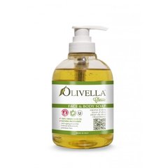 Жидкое мыло для лица и тела на основе оливкового масла, 300 мл - фото