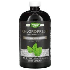 Жидкий хлорофилл, Liquid Chlorophyll, Nature's Way, 473,2 мл - фото