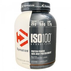 Протеїн, ISO 100, шоколад, Dymatize, 726 г - фото