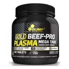 Амінокислота, Gold Beef Pro Plasma, Olimp, 300 таблеток - фото