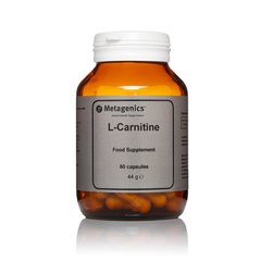 Л-карнитин, L-Carnitine, Metagenics, 60 капсул - фото