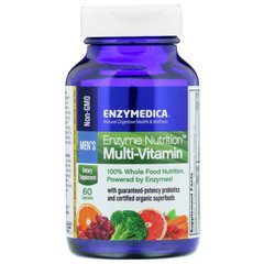Мультивитамины для мужчин, Multi-Vitamin, Enzymedica, Enzyme Nutrition, 60 капсул - фото