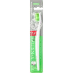 Зубна щітка, Sensitive Mediumt, зелена, Splat - фото