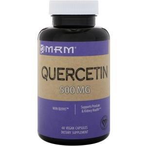 Кверцетин (Quercetin), MRM, 500 мг, 60 капсул - фото