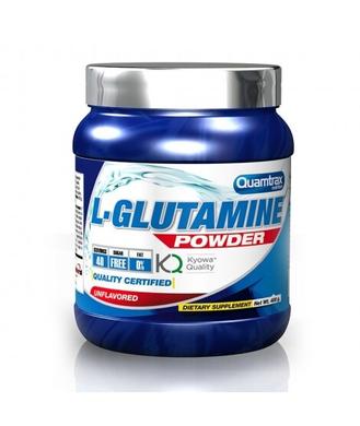 Л-глютамин, L-Glutamine, Quamtrax, 400 г - фото