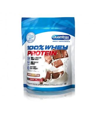 Протеин, Whey Protein, Quamtrax, вкус шоколад, 500 г - фото