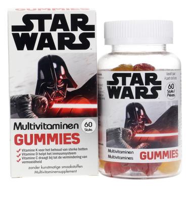 Мультивитамины, "Звездные войны", "Star Wars", Disney, 60 жевательных конфет - фото