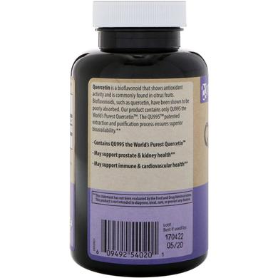 Кверцетин (Quercetin), MRM, 500 мг, 60 капсул - фото