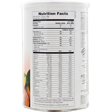 Протеїн з високим вмістом білка, Protein Energy Meal, Nature's Plus, смак персика і вершків, 510 г - фото